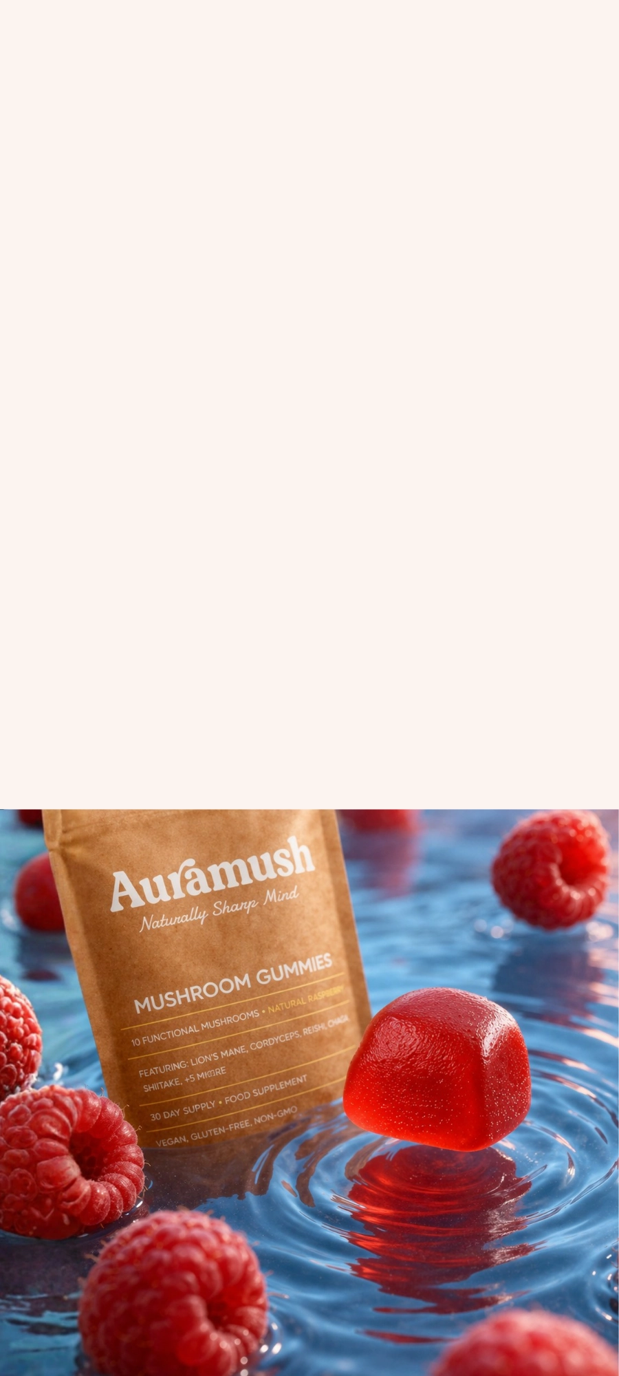 Daily Mushroom Gummies for Focus, Energy & Mental Clarity
