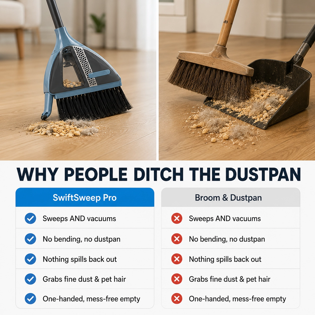 WHY A REGULAR BROOM ISN'T ENOUGH