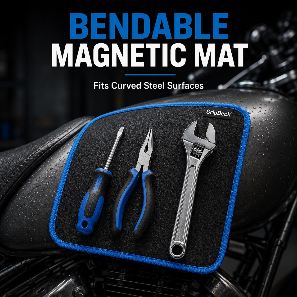 BENDS TO FIT. HOLDS TIGHT.