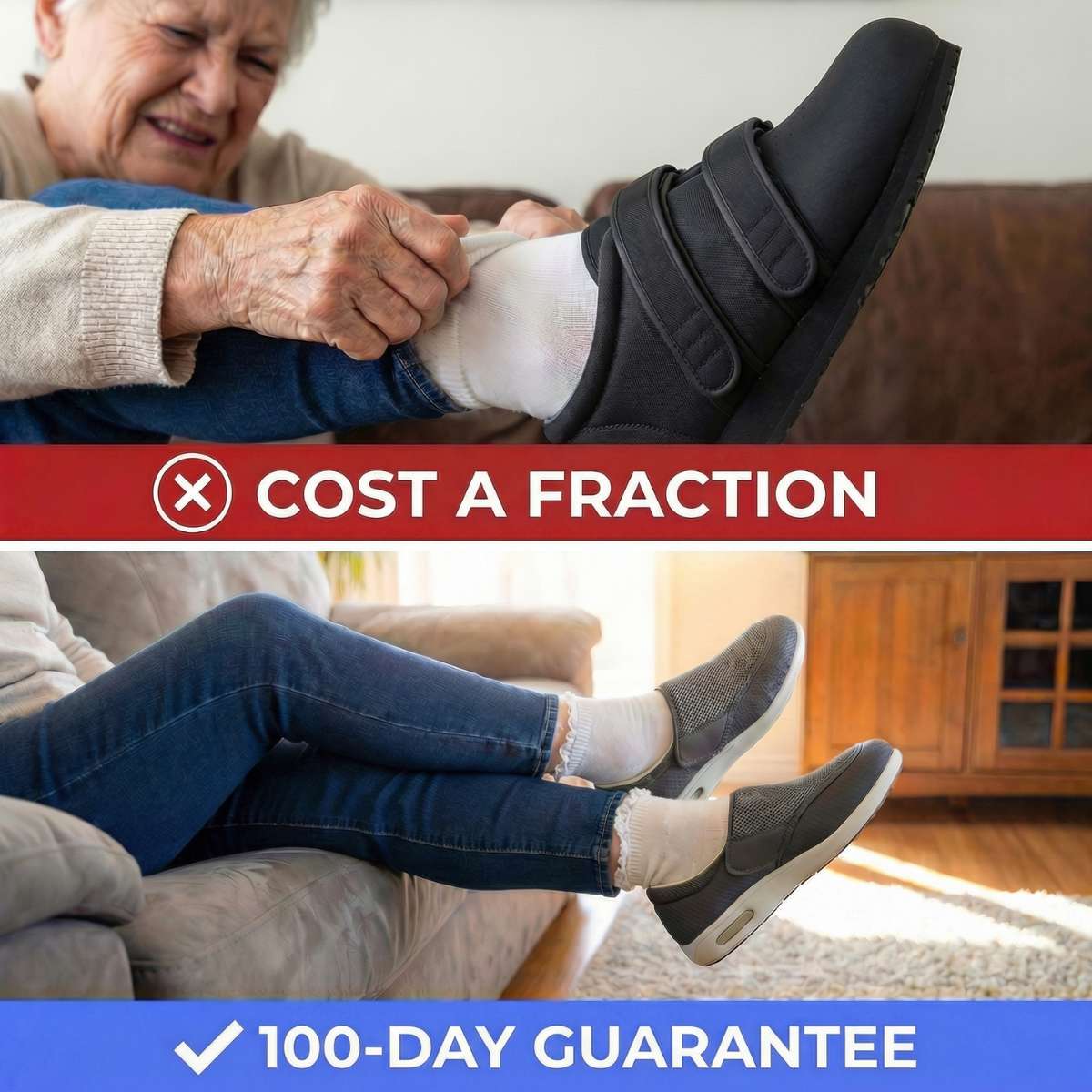 7. Costs a fraction of $400 custom orthotics (and actually works longer)