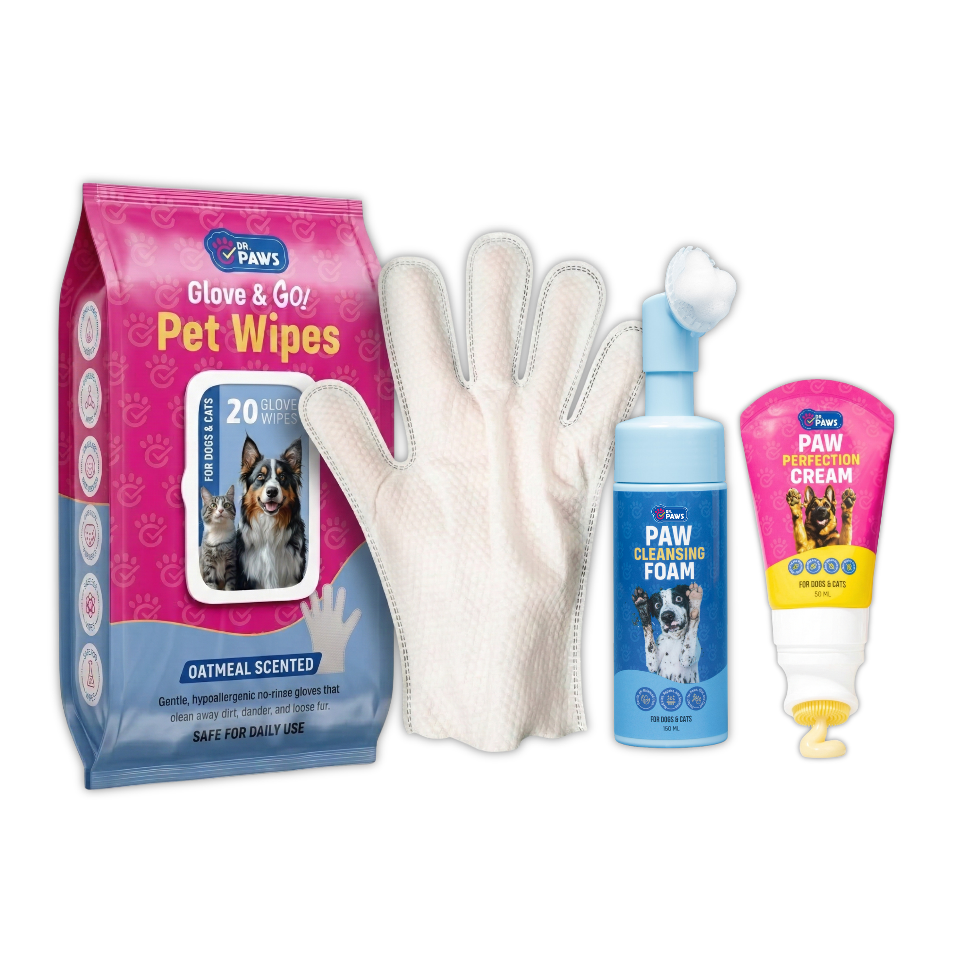 Glove Wipes + Paw Care
