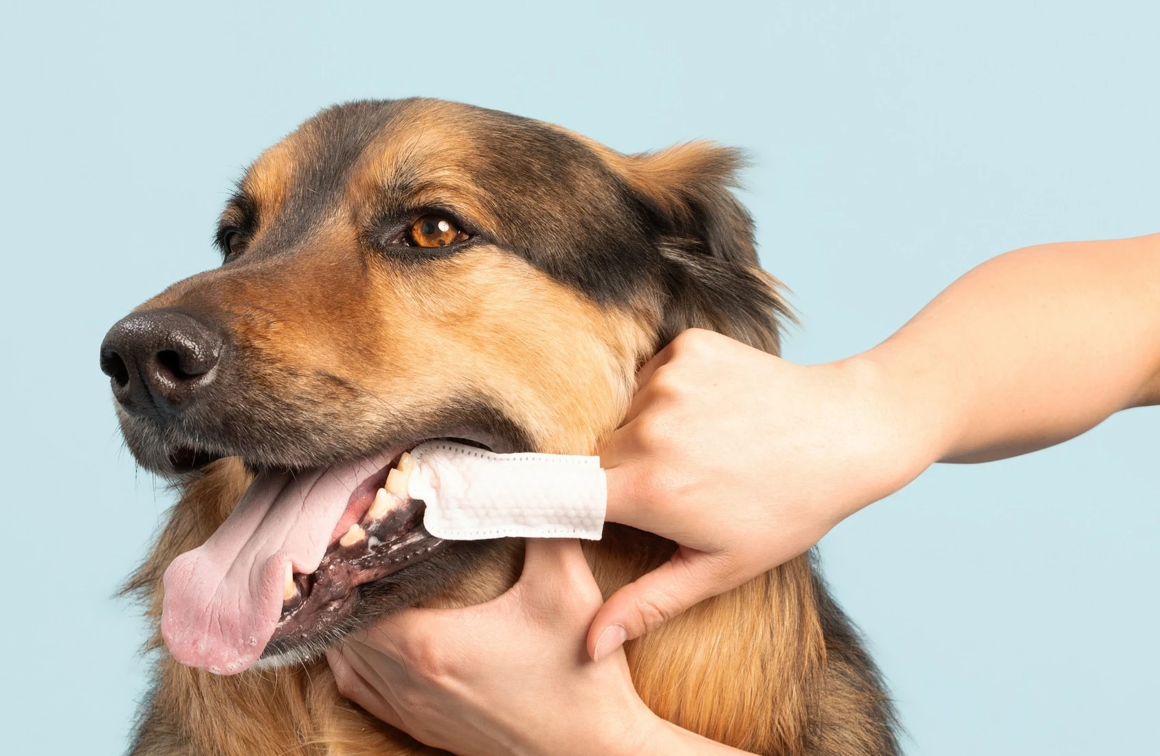 A finger wipe gives you more control in less time