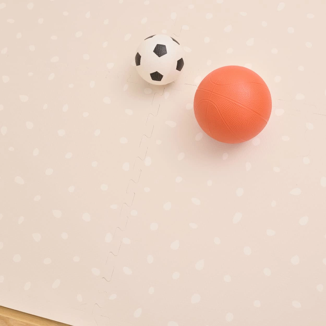 Beige Polka Dot