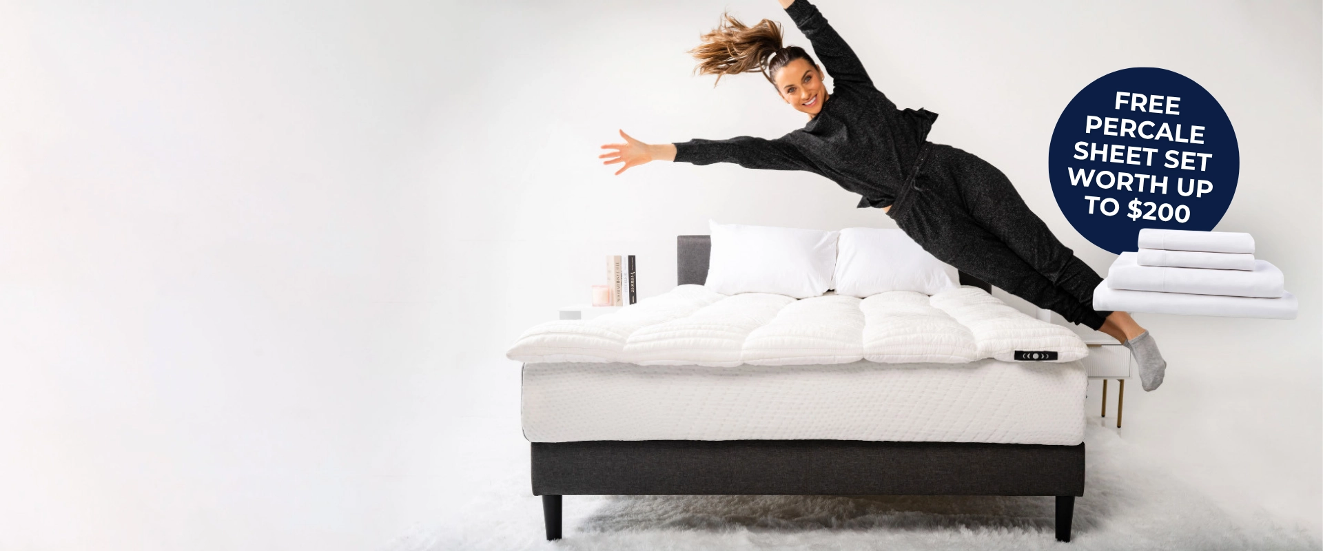 Upgrade Your Mattress + FREE Luxury Sheets Included