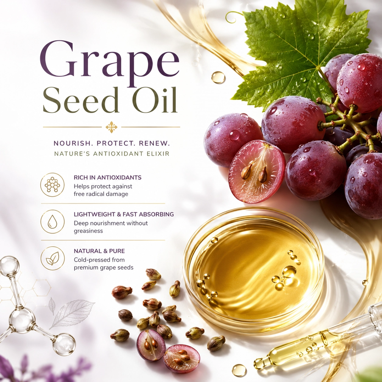 Grape Seed Oil&nbsp;