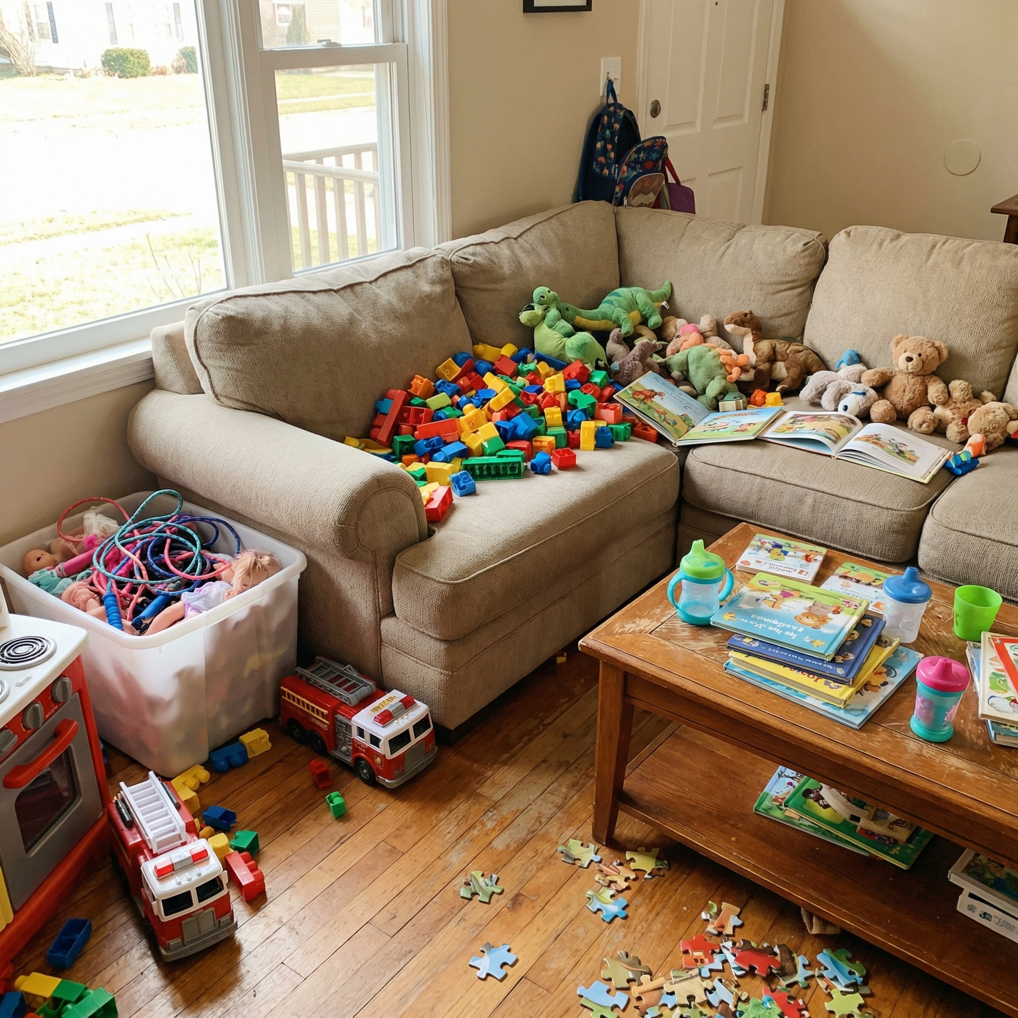 Tired of this? Reclaim Your Living Room