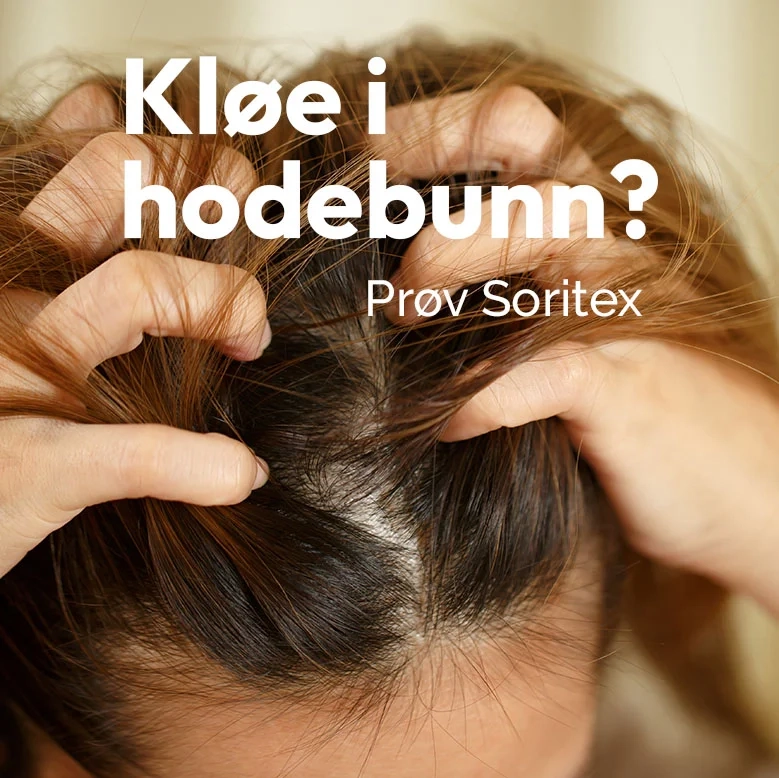 Sjampo mot tørr, irritert og kløende hodebunn
