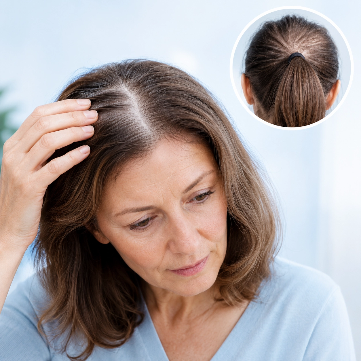 Menopause Changes Your Hair at the Root, Not Just the Surface
