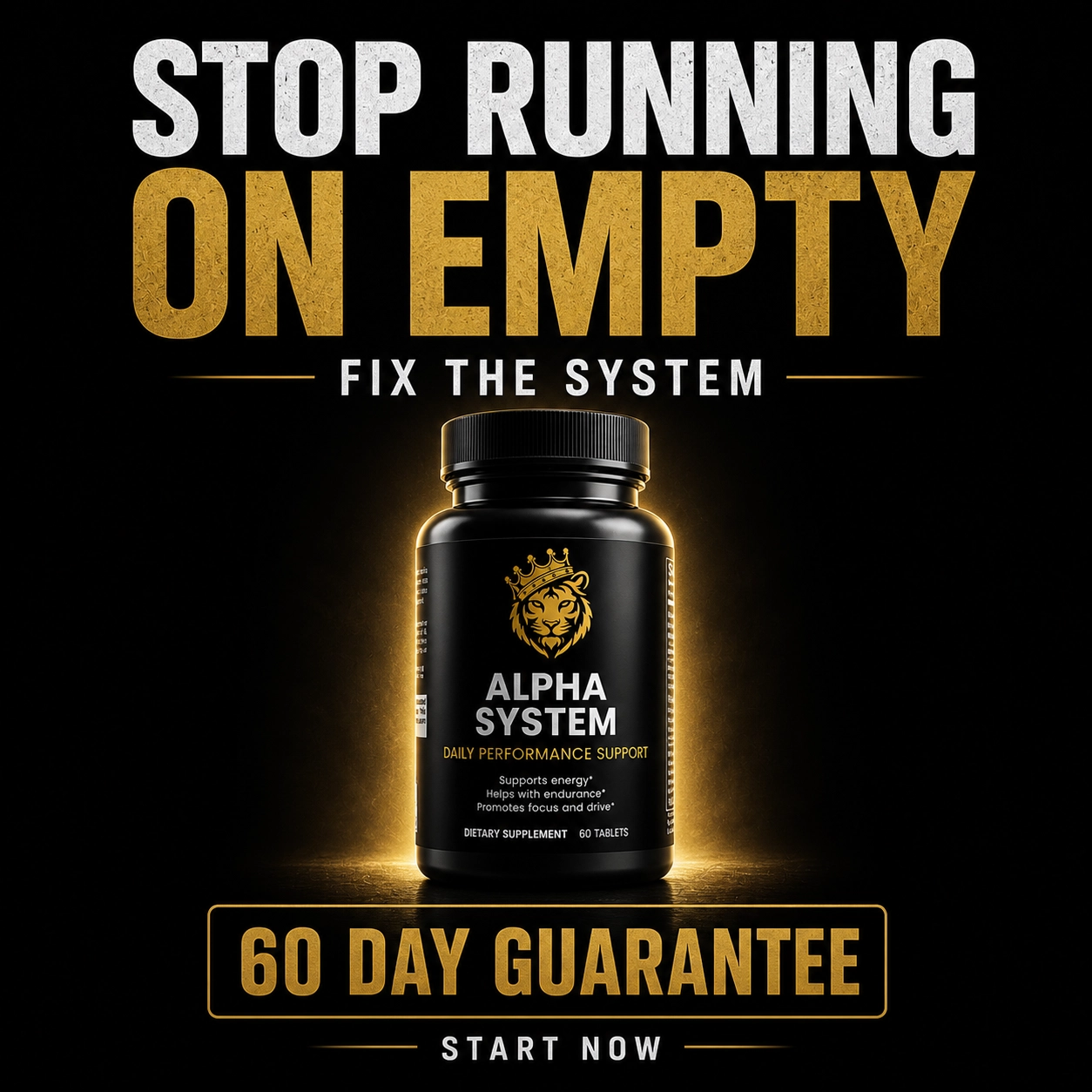 “Yeah… but most supplements don’t work.”