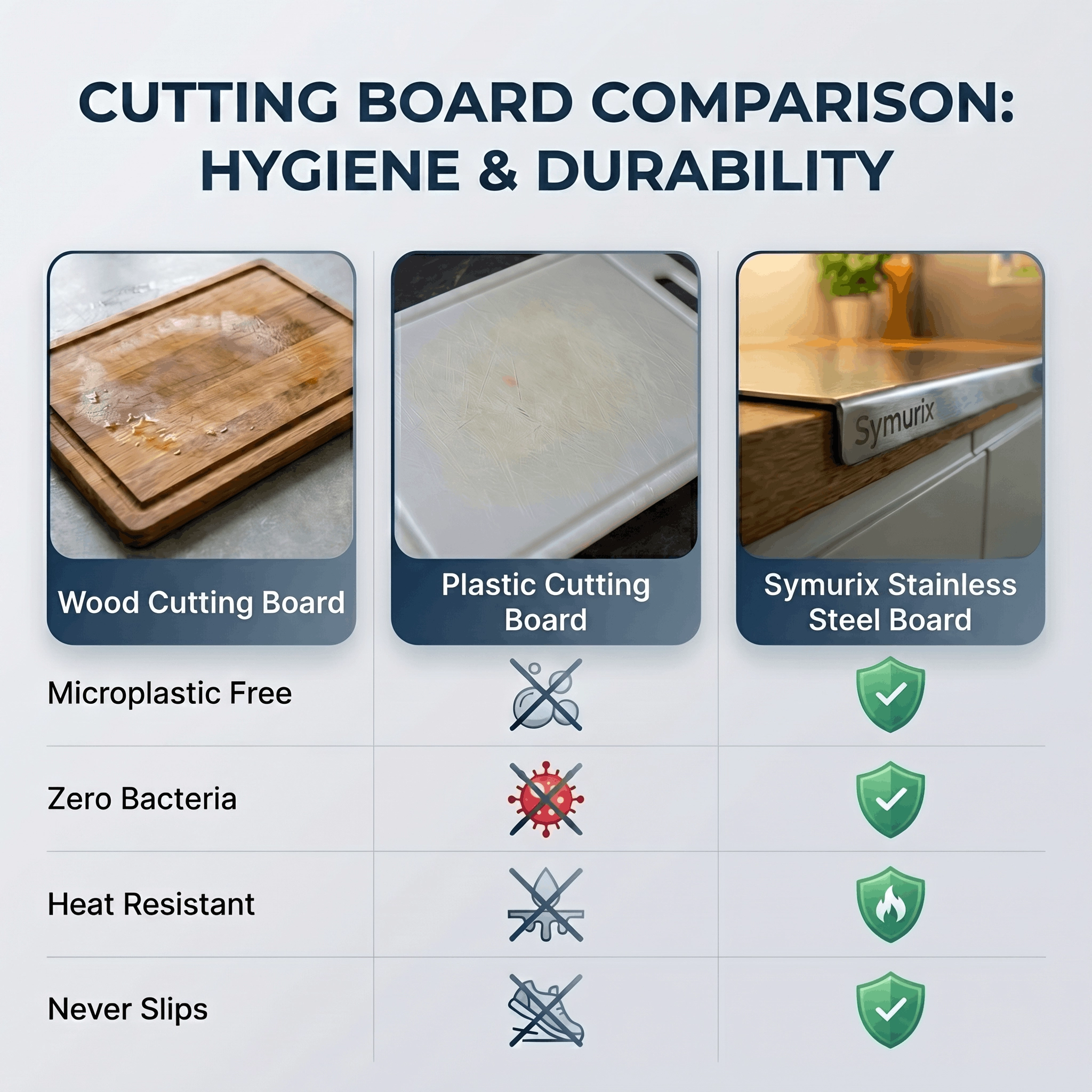 Stop Cooking On Dirty Plastic Boards