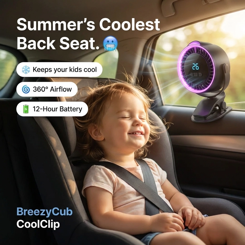 BreezyClip Delivers Instant Cooling
