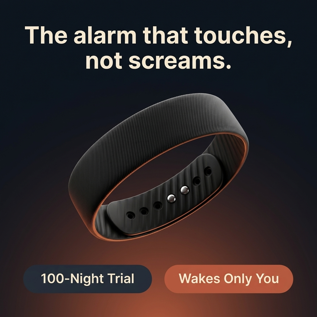 Wake Up Gently Without Waking Your Partner