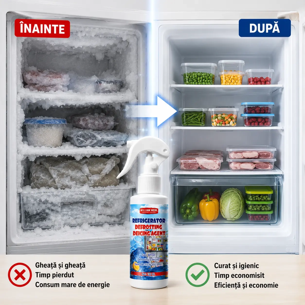Transformă calvarul dezghețării într-o soluție de 10 minute