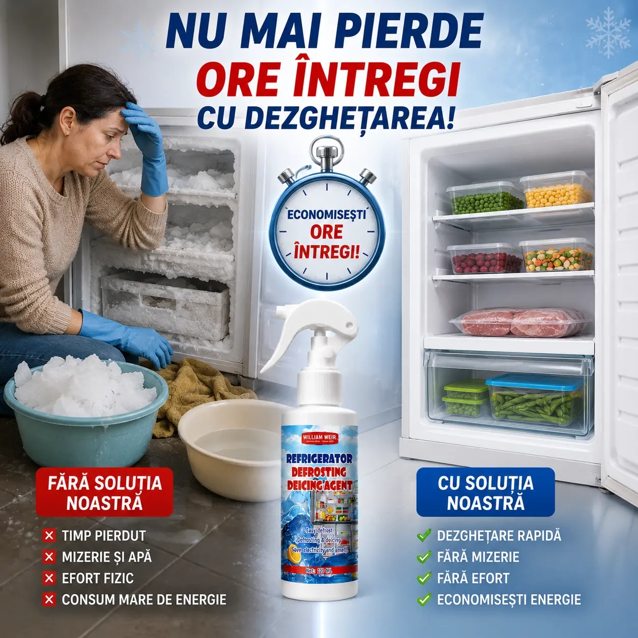 Gheața dispare, timpul tău rămâne