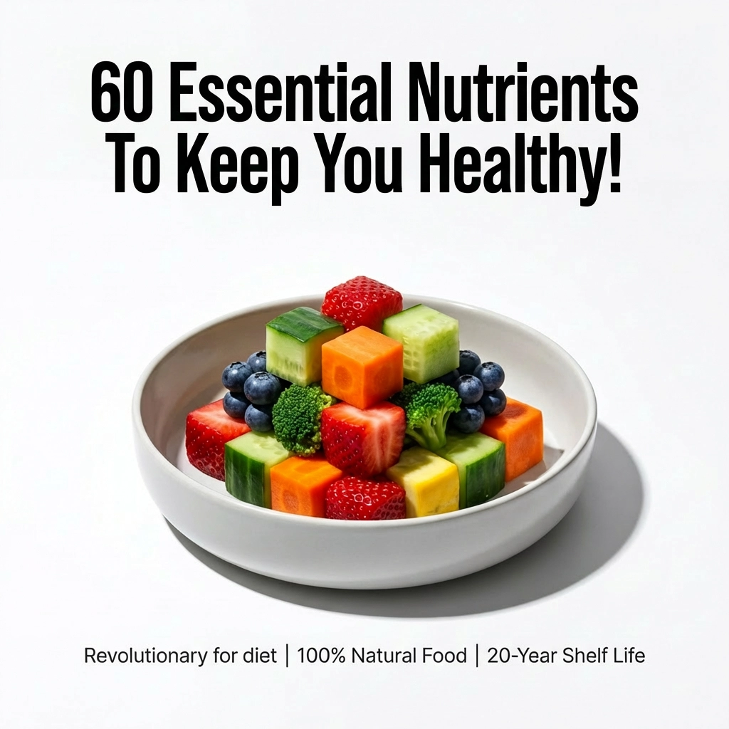 60 Essential Nutrients To Keep You Functioning