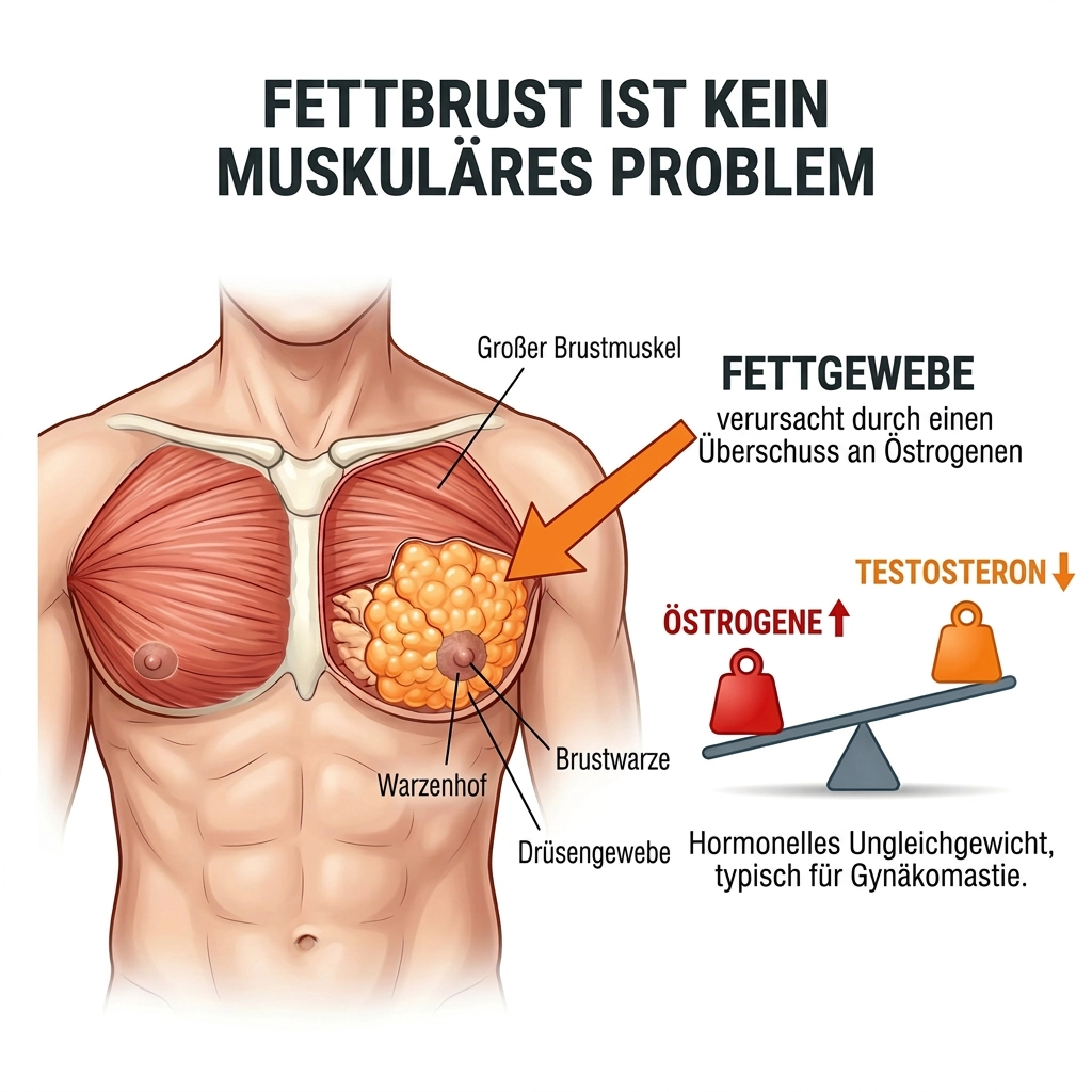 Werde lästige Männerbrüste endlich für immer los