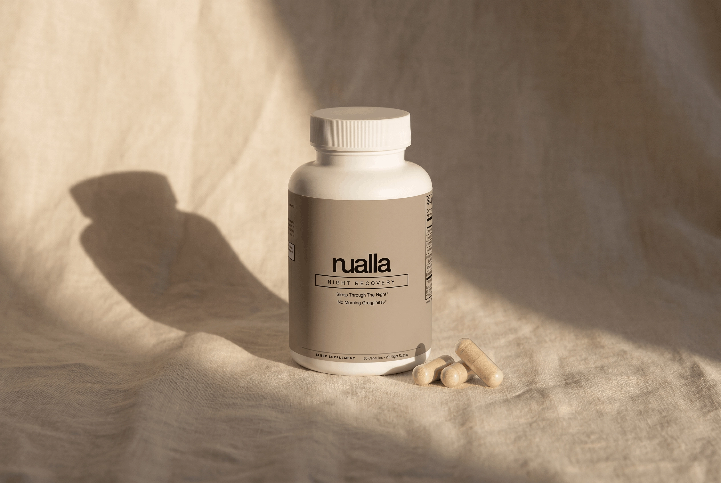 Nualla is built for the second half of the night so the rinse can finish.