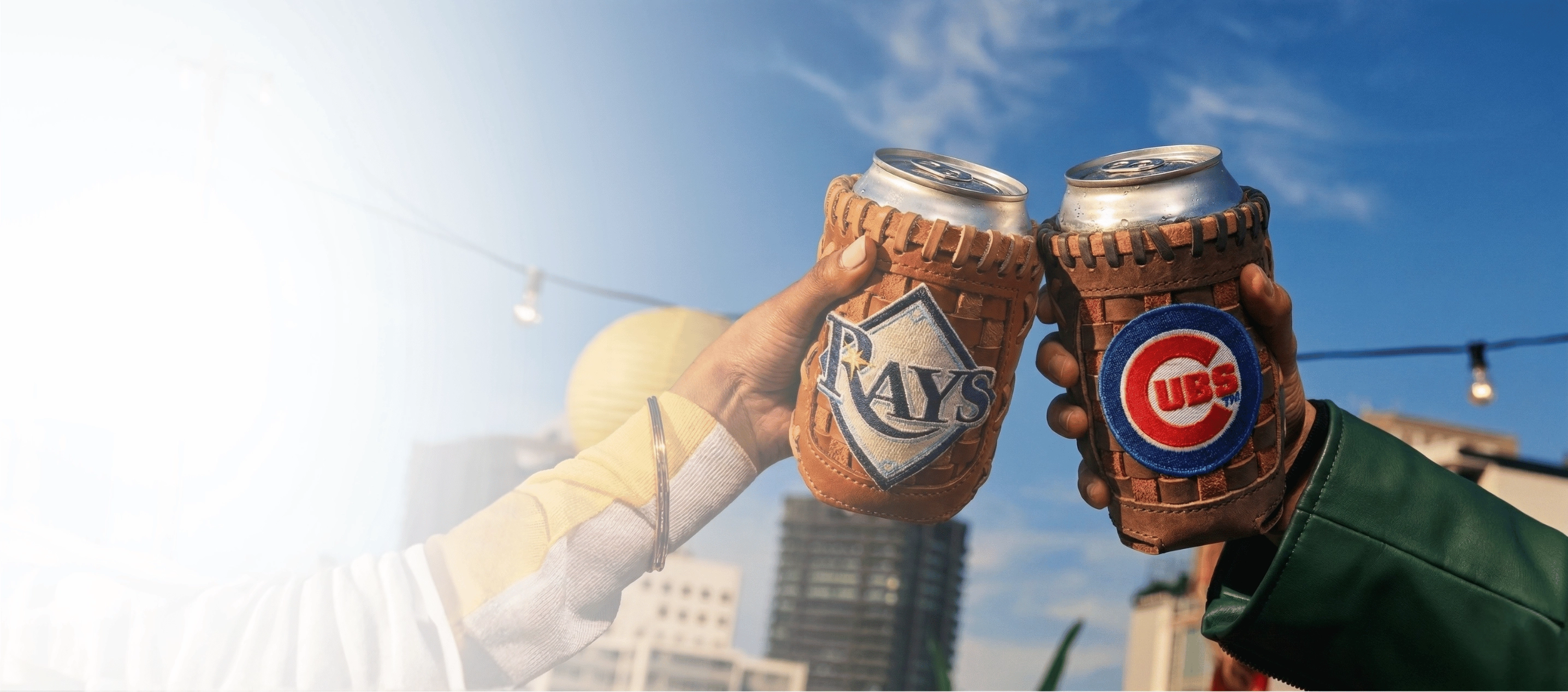 Handcrafted Leather Coozies for Real  Fans.
