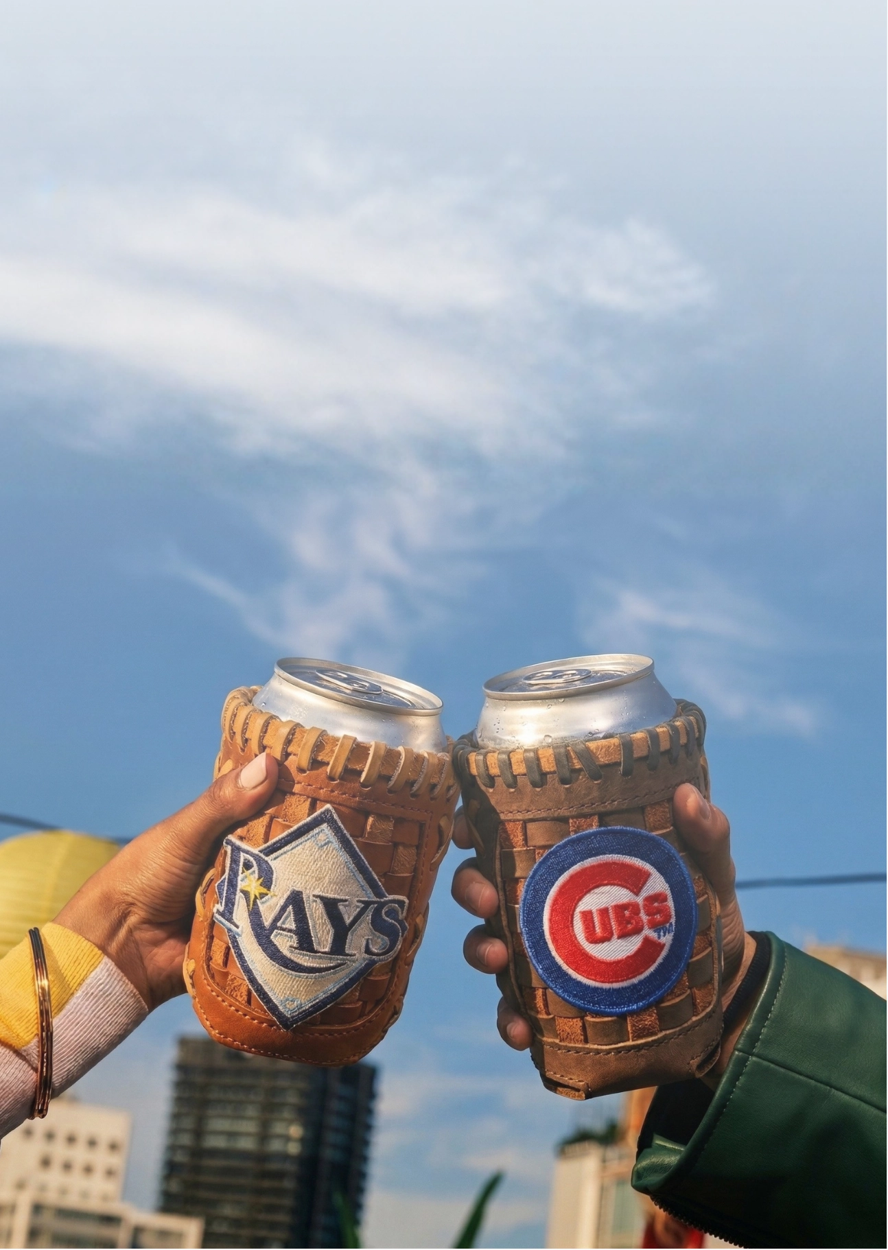 Handcrafted Leather Coozies for Real  Fans.