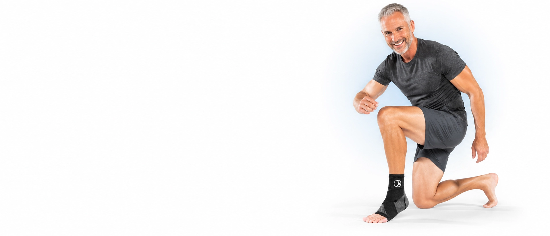 Adjustable Compression Support for Weak, Sprained, and Aching Ankles
