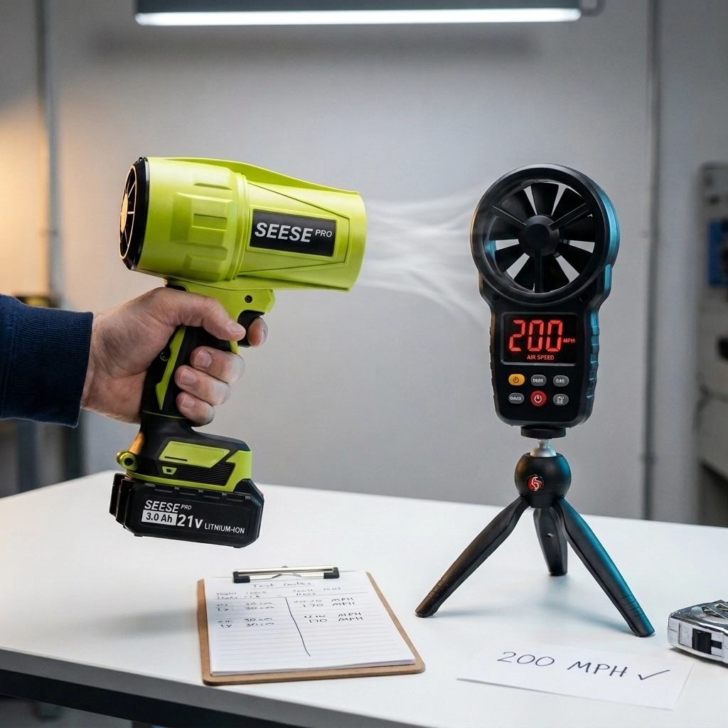 200 MPH That Beats Most Gas Blowers (Without The Strap)