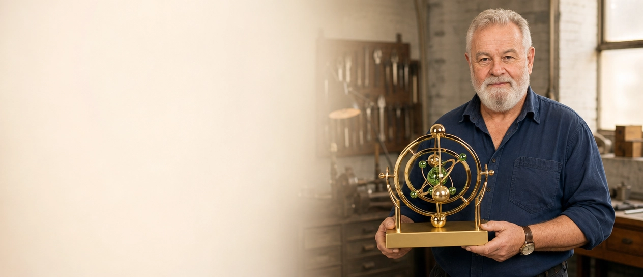 The Brass Orrery That Outlives the Lathe That Cut It