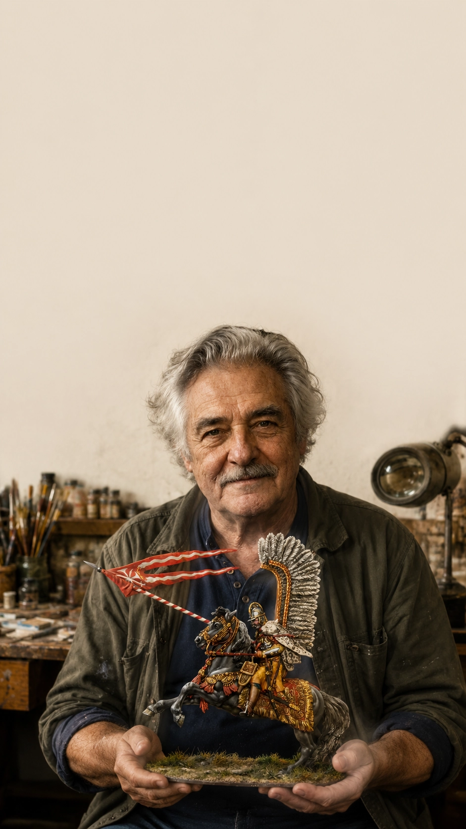 The Hussar Painted One Feather At A Time