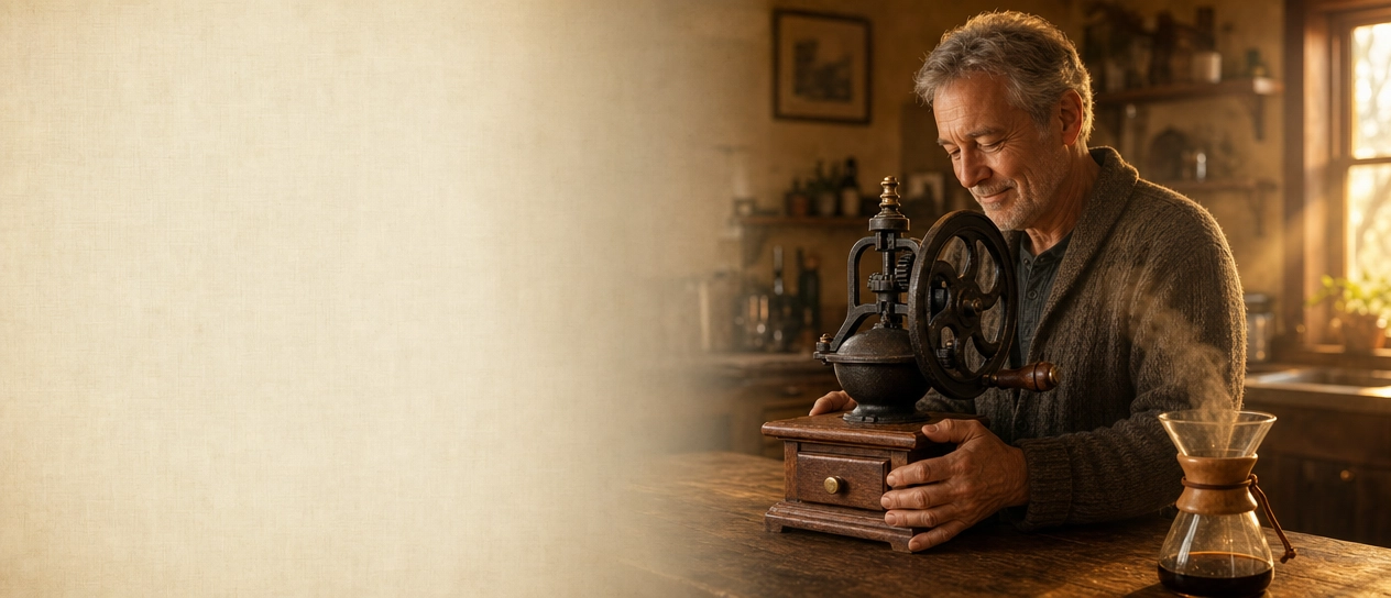 The Coffee Grinder Your Grandfather Brought Home