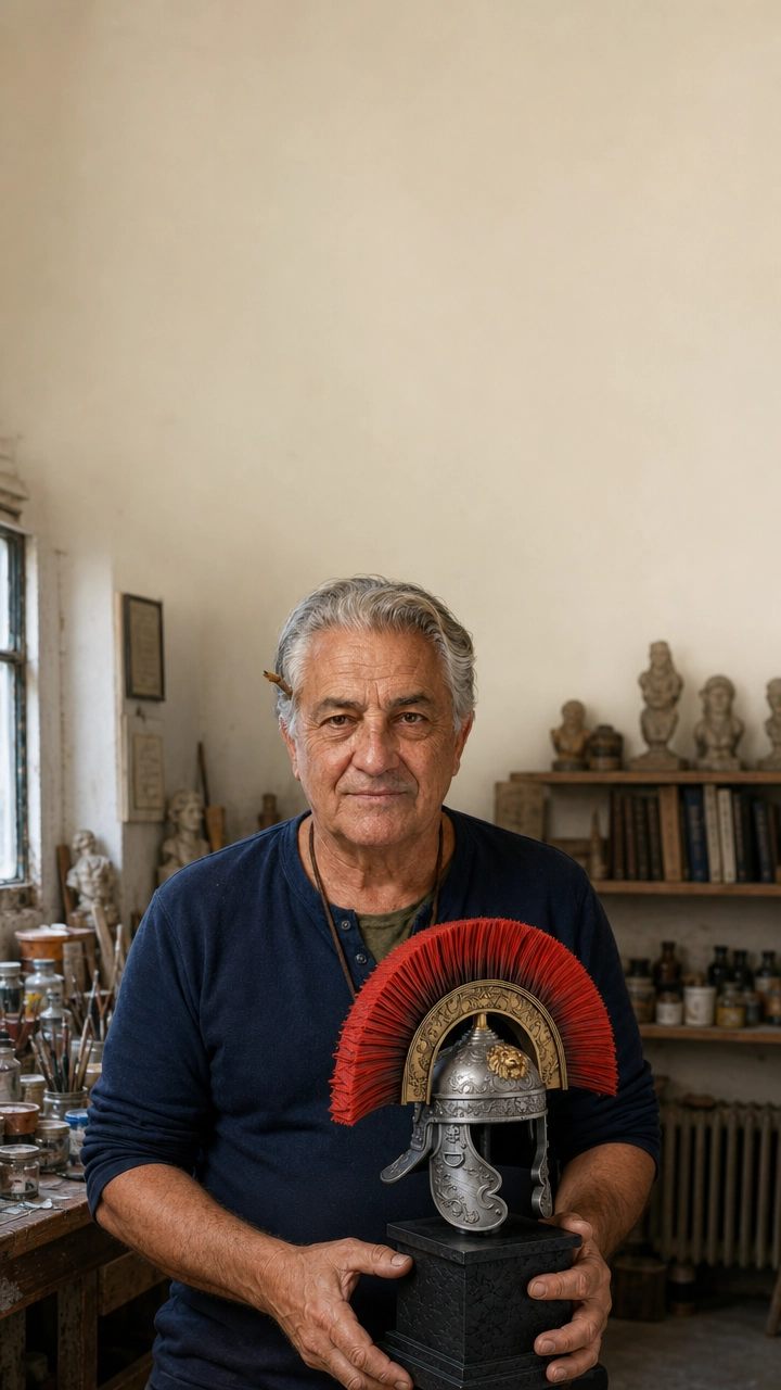 The Last Helmet His Hands Will Ever Paint