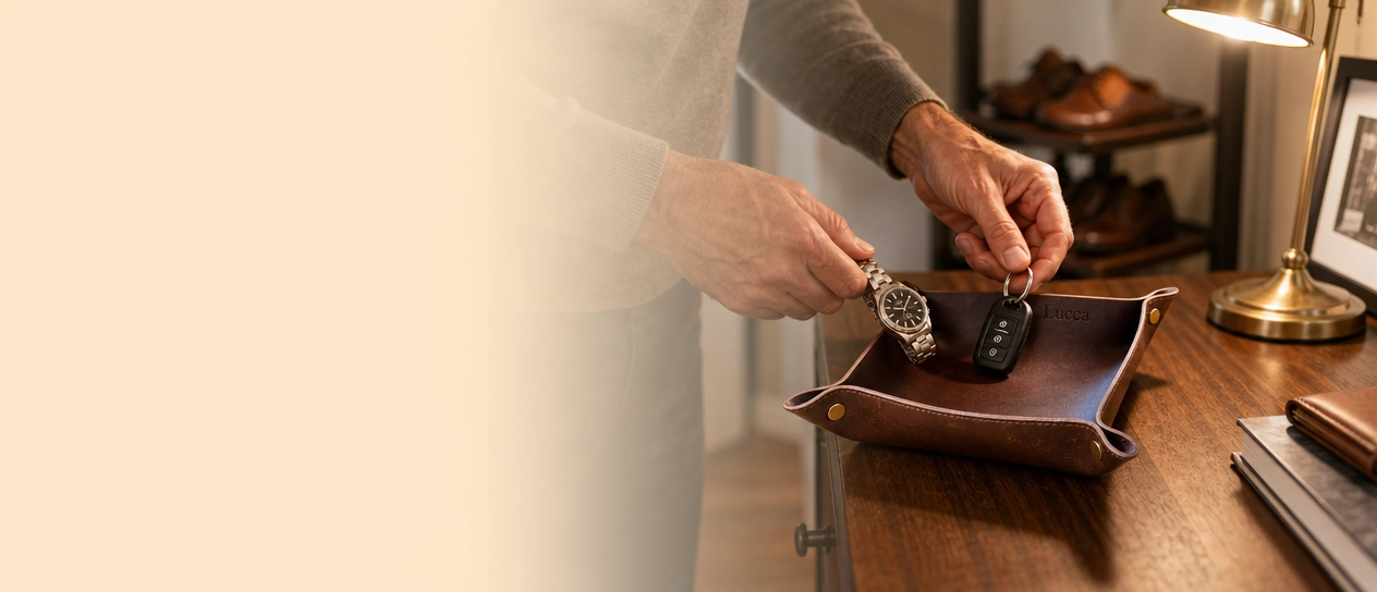 The Tray Your Grandfather Set His Keys In