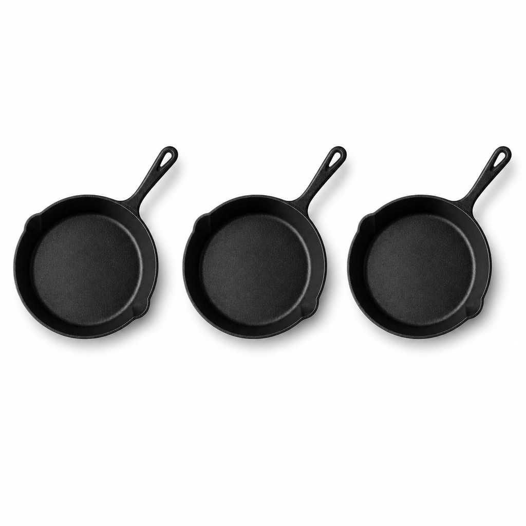 Three skillets (30% off)