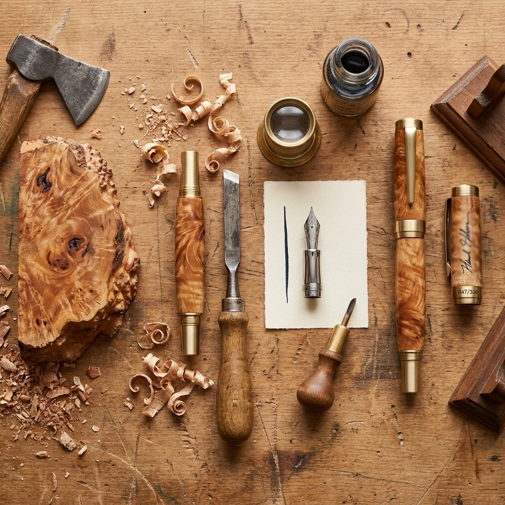 From The Lathe To His Pocket