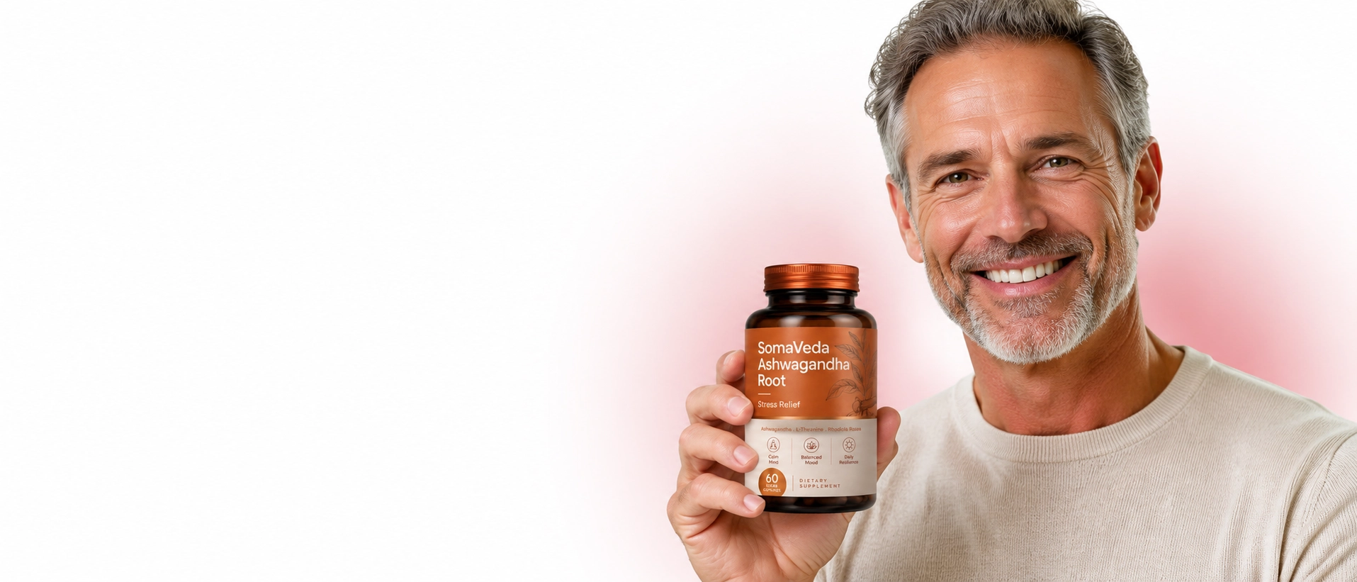 Natural Root-Only Ashwagandha for Stress, Sleep, and Energy