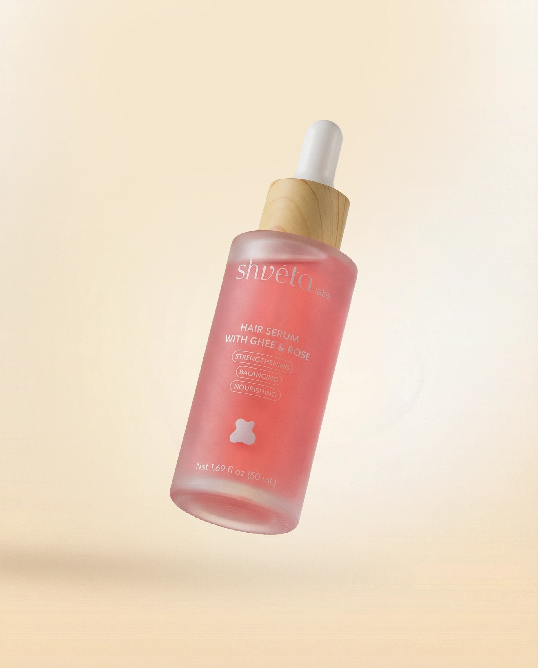 Hair Serum with Ghee & Rose