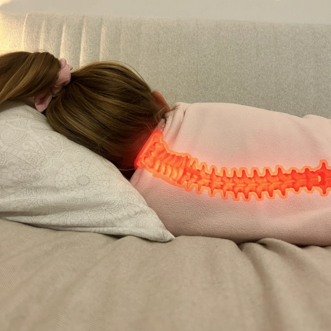 Adult pillows are way too high for little necks