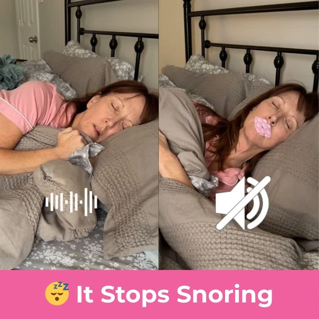 1. It stops snoring so you get deeper uninterrupted sleep