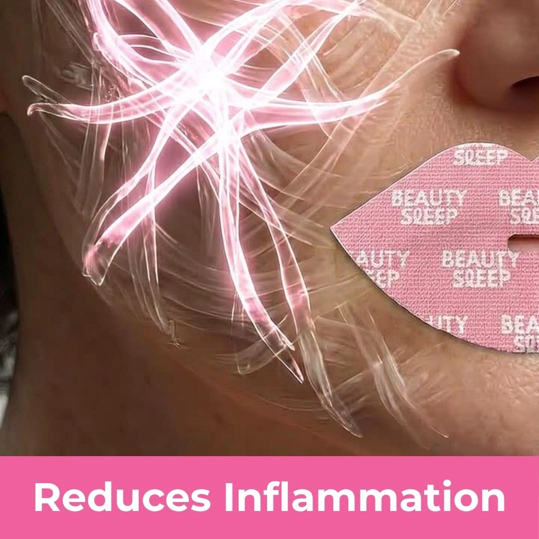 3. It'll repair dry skin and reduces face inflammation by lowering cortisol