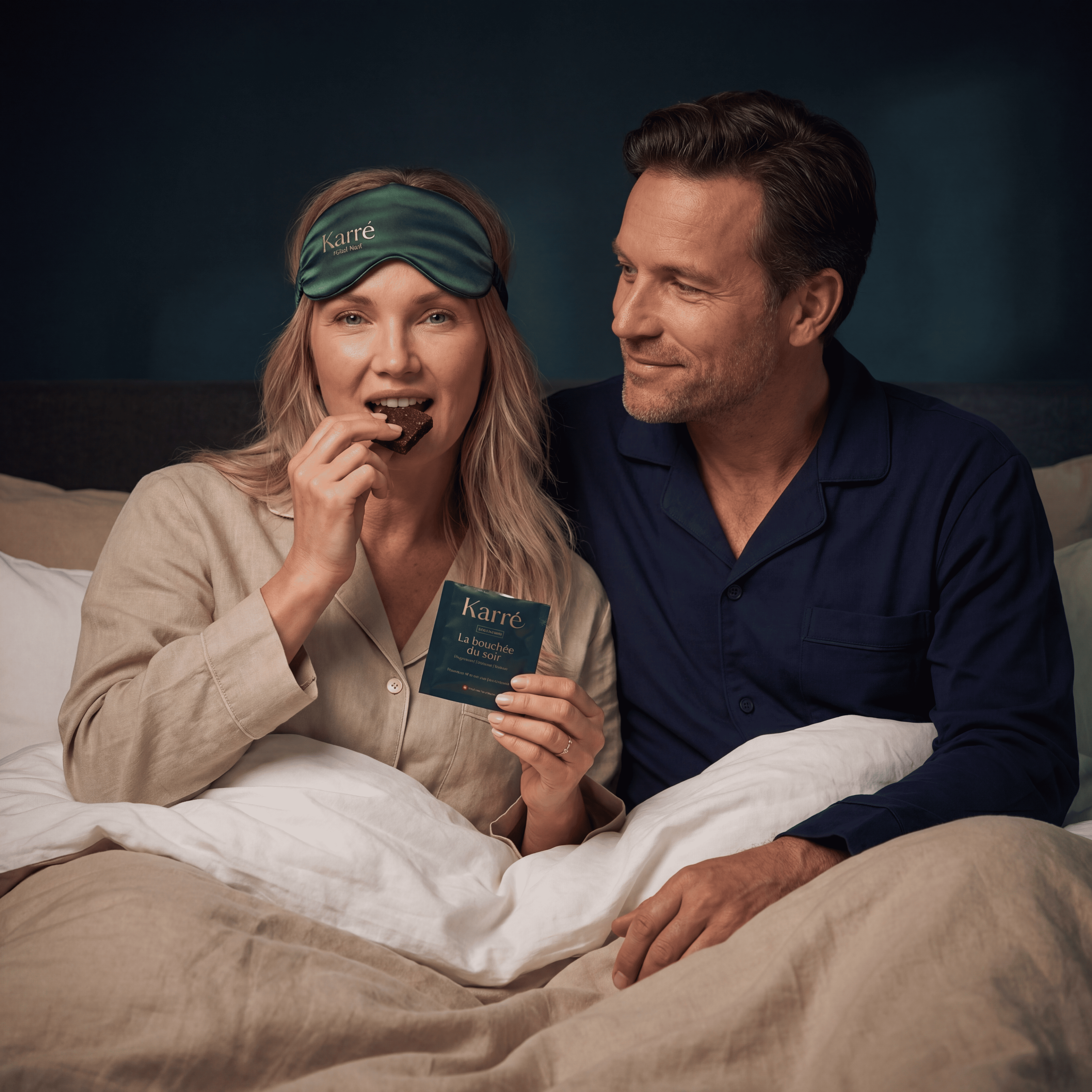 Une délicieuse bouchée du soir qui change vos nuits