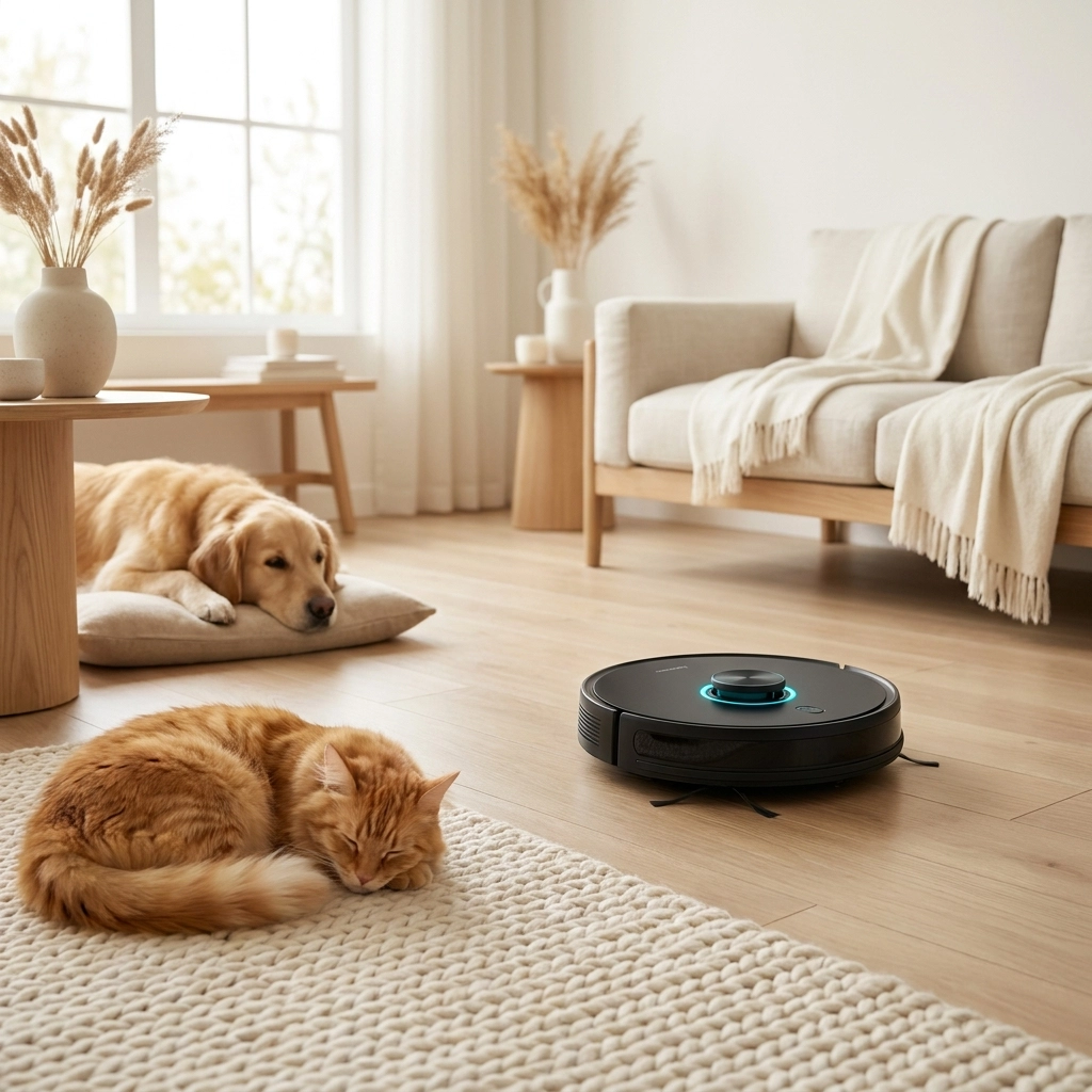 qUIET CLEANING, CALM PETS