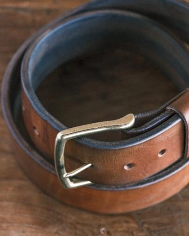 It won't stretch out or split like your last belt.
