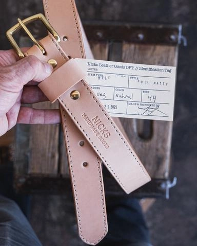 Made by hand in America. Not in some overseas factory.